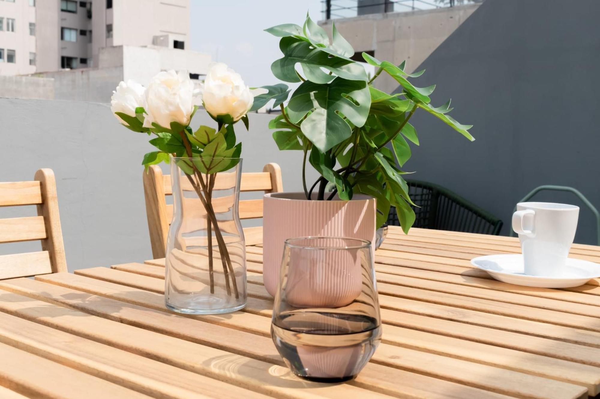 Asombrosa Terraza Gran Vista En La Condesa *